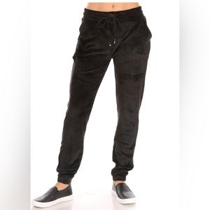 SUZETTE COLLECTION VELOUR JOGGERS